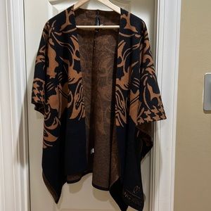 Ming Wang Spreading Hope Sweater Wrap one size